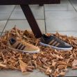 adidas Cacity Leather Trainers Mens Mesa/DkBrown