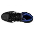 Boty adidas Hoops Mid Junior Hi Top Trainers Black/Wht/Blue