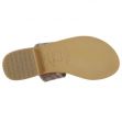 Boty Firetrap Blackseal Lilac Lazer Sandals Gold Leather