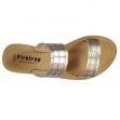 Boty Firetrap Blackseal Lilac Lazer Sandals Gold Leather