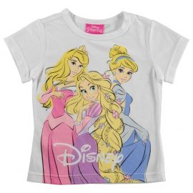 Character Short Sleeve T Shirt Infant Girls Disney Princess