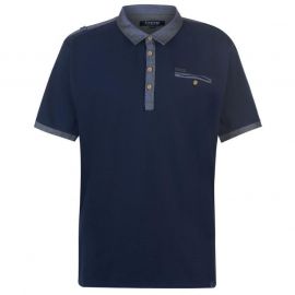 Firetrap Blackseal XL Poncho Polo Shirt Navy