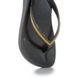 Ipanema Womens Mesh Wedge Sandals Black