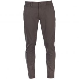 Kalhoty Pierre Cardin Chino Trousers Mens Charcoal