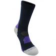 Karrimor Walking Socks 2 Pack Ladies Navy/Purple