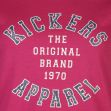 Kickers Print T Shirt Ladies Pink