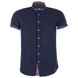 Košile Bewley And Ritch Mens Cabot Shirt Navy