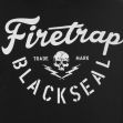 Mikina Firetrap Blackseal XL Graphic Hoodie Black