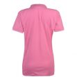 Miso Plain Polo Shirt Ladies Pink