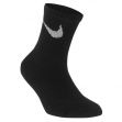 Nike 3 Pack Crew Socks Child Black
