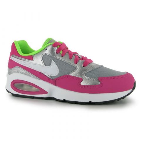 Nike Air Max ST Junior Girls Trainers Pink/Wht/Silv