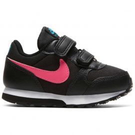 Nike MD Runner 2 Infant Girls Trainers Black/Pink