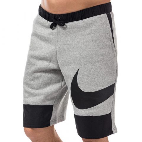 Nike Mens Hybrid Swoosh Shorts Grey