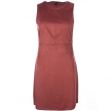 Only Womens Faux Suede Dress wine