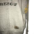 Pánská mikina MIZZOURI TIGERS FOTBALL na zip s kapucou šedá