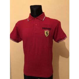 Pánské Polo triko Ferrari červená