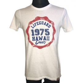 Pánské tričko Lifeguard 1975 Hawaii Country bílá