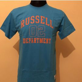 Pánské triko Russel Athletic  modrá