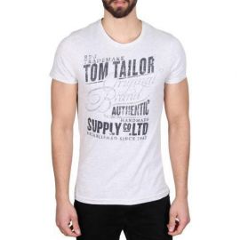 Pánské triko Tom Tailor  White