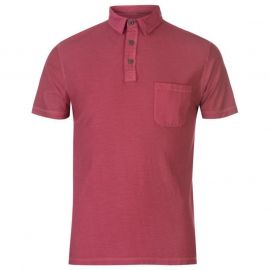 Pierre Cardin Jersey Polo Shirt Mens Red