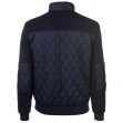 Pierre Cardin Quilted Bomber Jacket Mens Navy