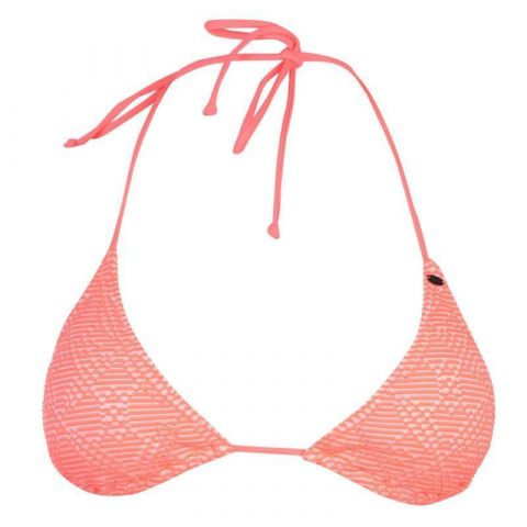 Plavky ONeill Structured Triangle Bikini Top Ladies Pink