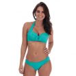 Plavky Seafolly Womens Soft Cup Halter Bikini Top Green