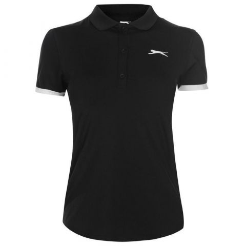 Polokošile Slazenger Court Polo Shirt Ladies Black
