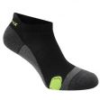 Ponožky Karrimor 2 Pack Running Socks Mens Black/Fluo