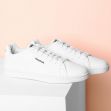 Reebok Complete Leather Trainers Mens White/White/Blk