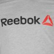 Reebok Delta Logo T Shirt Mens Grey
