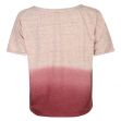 SoulCal Dip Dye T Shirt Ladies Pink Grad