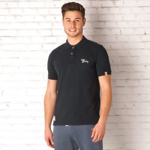 Tokyo Laundry Mens Mont Louis Polo Shirt Navy