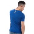 Tričko Crosshatch Mens Crozhatch T-Shirt Blue