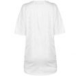 Tričko Firetrap Lucy T Shirt Ladies White Burnout