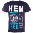 Tričko Henleys Mens Block T-Shirt Navy