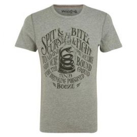 Tričko Jack and Jones Vintage Bristol T Shirt Light Grey