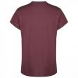 Tričko Lee Cooper Essential Roll Sleeve T Shirt Mens Burgundy Marl