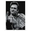 Tričko Official Johnny Cash T Shirt Finger Salute